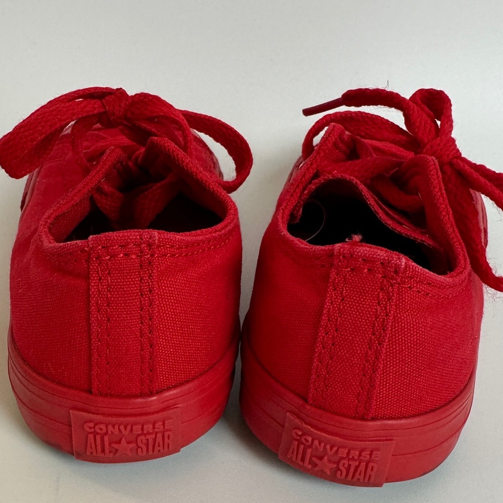 Converse Kids Red Sneakers - Picture 3 of 6